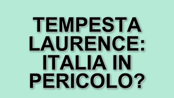 Maltempo in arrivo: la tempesta Laurence si dirige verso l'Italia dopo aver devastato la Spagna