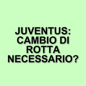 Marcello Chirico critica la Juventus: la fiducia in Thiago Motta è finita, serve un cambio di rotta