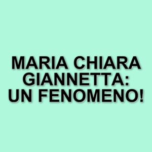 Maria Chiara Giannetta: La storia dell'attrice che ha conquistato la televisione italiana