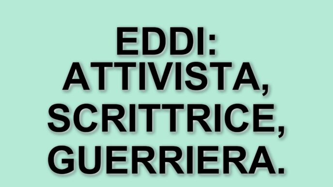Eddi Marcucci: la vita di un'attivista italiana tra lotte e scrittura