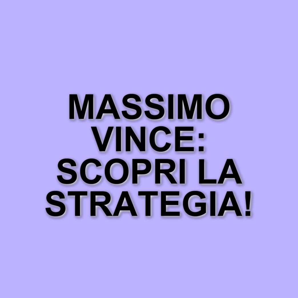 Massimo da Campobasso conquista la puntata di Affari Tuoi con una strategia vincente