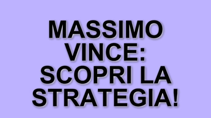 Massimo da Campobasso conquista la puntata di Affari Tuoi con una strategia vincente