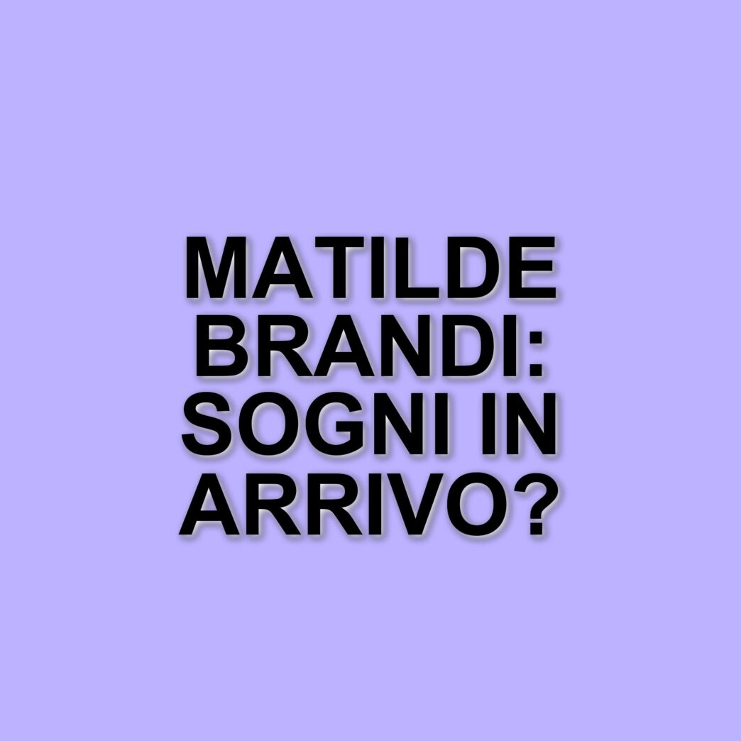 Matilde Brandi: ritorno in TV con "Ne vedremo delle belle" e una carriera da sogno