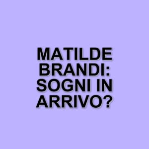 Matilde Brandi: ritorno in TV con "Ne vedremo delle belle" e una carriera da sogno