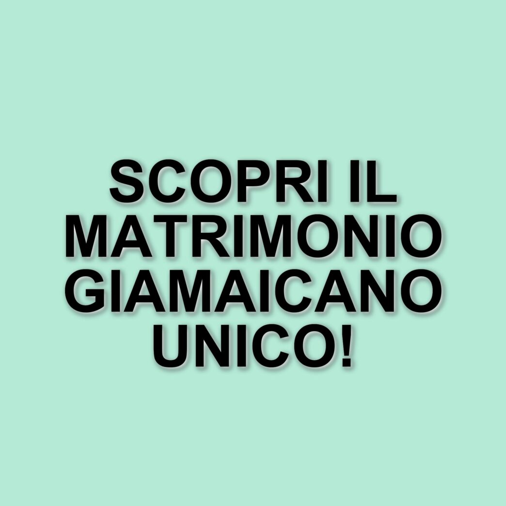 Matrimonio in Giamaica: Tradizioni e Celebrazioni Uniche dell'Isola dei Caraibi