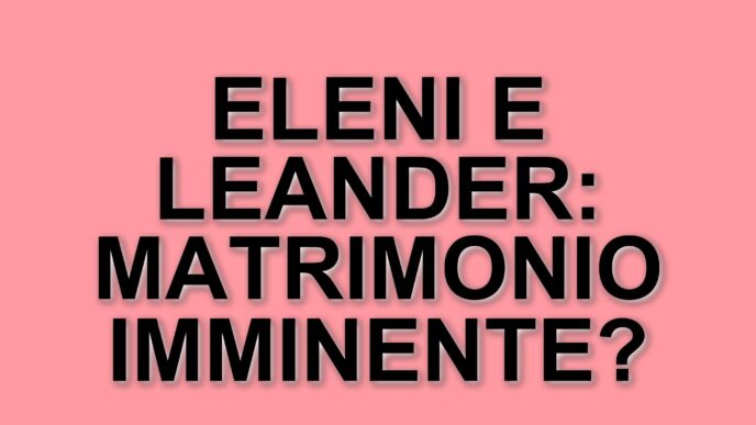 Matrimonio in arrivo a Tempesta D'Amore: Eleni e Leander si preparano a dire sì