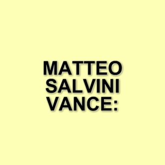 Matteo Salvini e JD Vance: colloquio telefonico per rafforzare i legami tra Italia e Stati Uniti