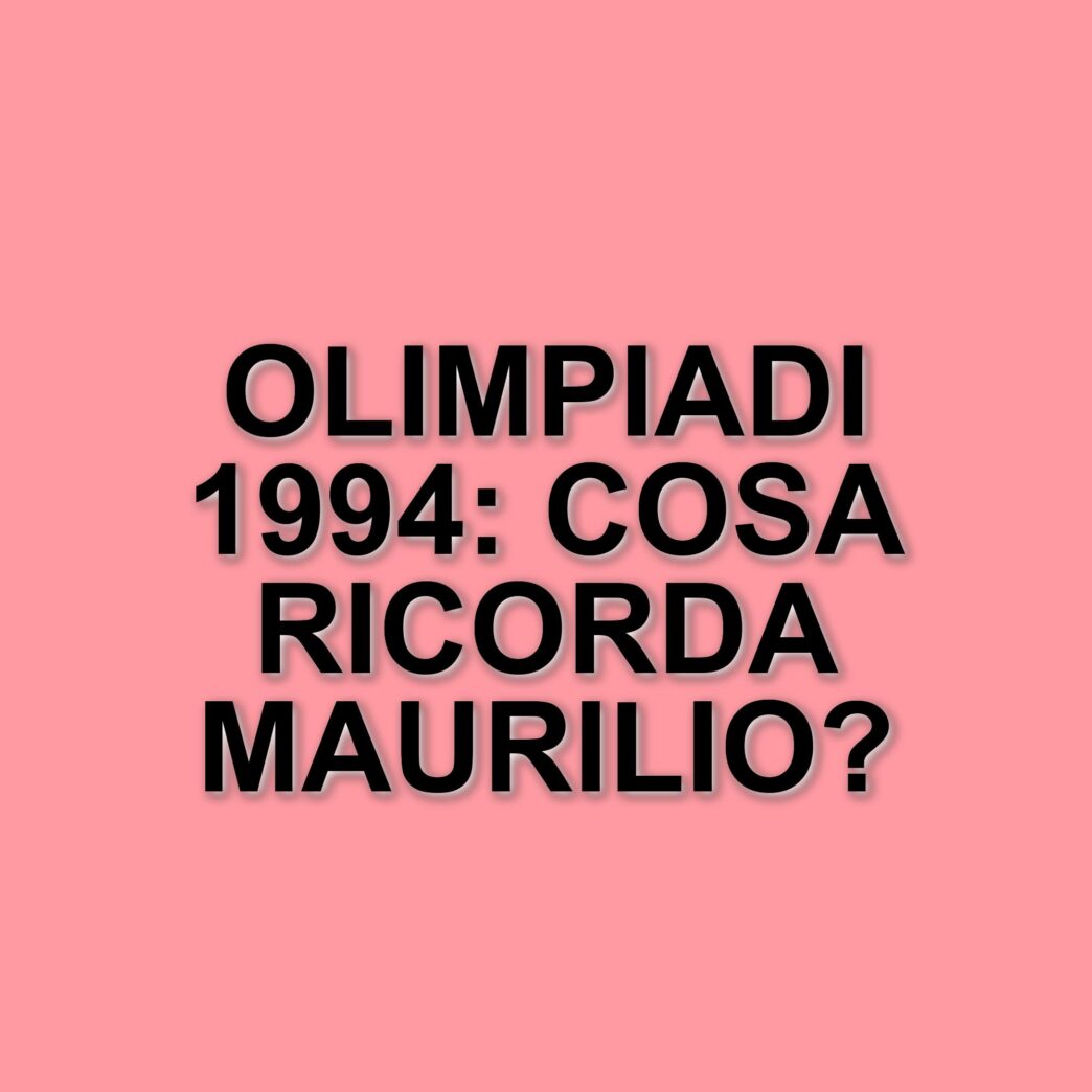 Maurilio, icona dello sci di fondo italiano, ricorda l'impresa di Lillehammer nel 1994
