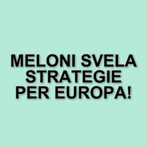 Meloni al Parlamento: le comunicazioni in vista del Consiglio europeo del 20 e 21 marzo