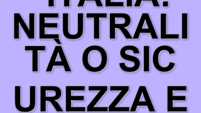 Meloni e la posizione italiana sulla sicurezza europea: solo Stati neutrali lungo la frontiera