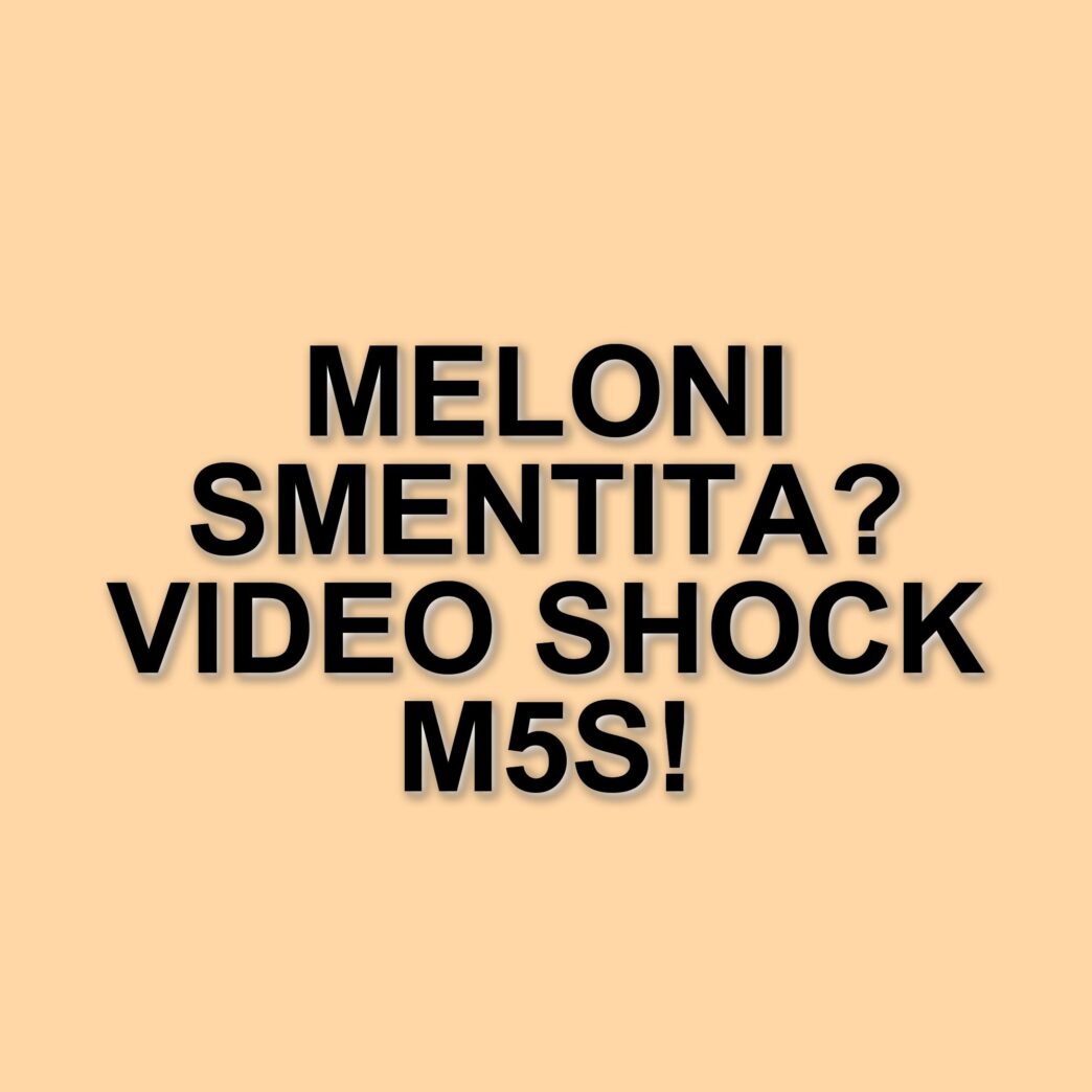 Meloni smentisce le sue stesse dichiarazioni sulla "vittoria" dell'Ucraina: il M5s pubblica un video incriminante