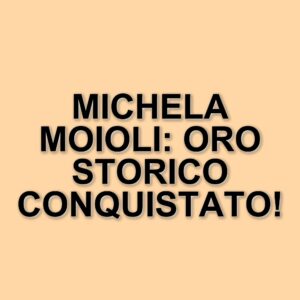 Michela Moioli conquista l'oro mondiale nello snowboard cross a Sankt Moritz