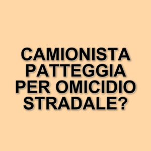 Milano: camionista chiede di patteggiare per l'omicidio stradale di Rocio Espinoza Romero