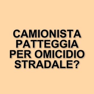 Milano: camionista chiede di patteggiare per l'omicidio stradale di Rocio Espinoza Romero