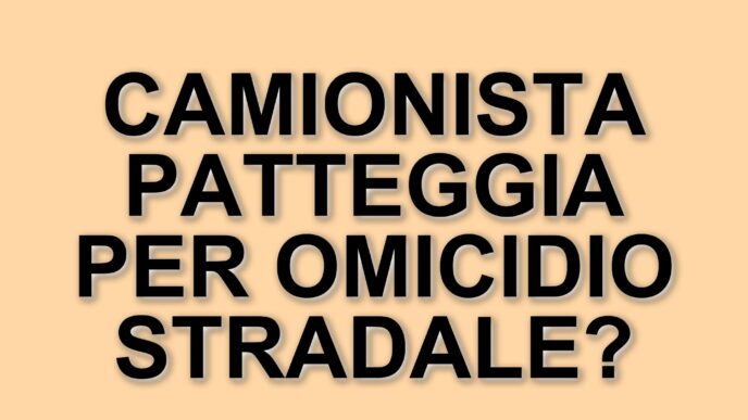 Milano: camionista chiede di patteggiare per l'omicidio stradale di Rocio Espinoza Romero