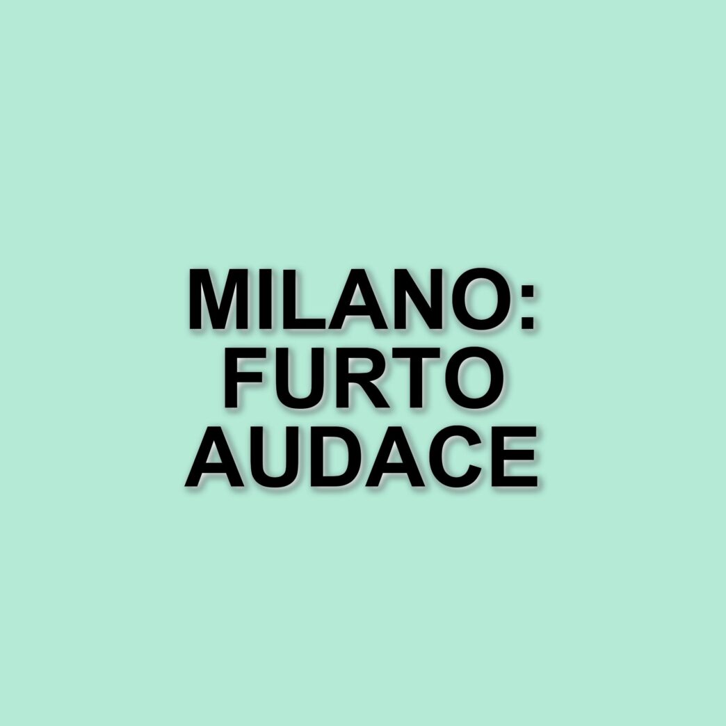 Milano: furto audace di un orologio da 250mila euro in pieno centro