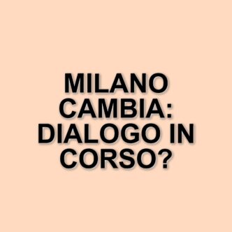 Milano: il sindaco Sala avvia il dialogo con i costruttori per risolvere il nodo urbanistico