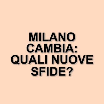 Milano, inchiesta urbanistica e le nuove sfide politiche: intervista a Luca Bernardo