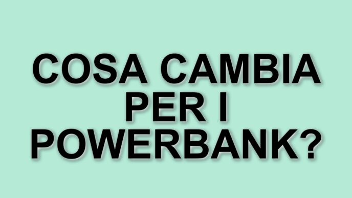 Modifiche Alle Regole Sui Powerbank In Aereo: Ecco Cosa Cambia Dall'1 Aprile 2025