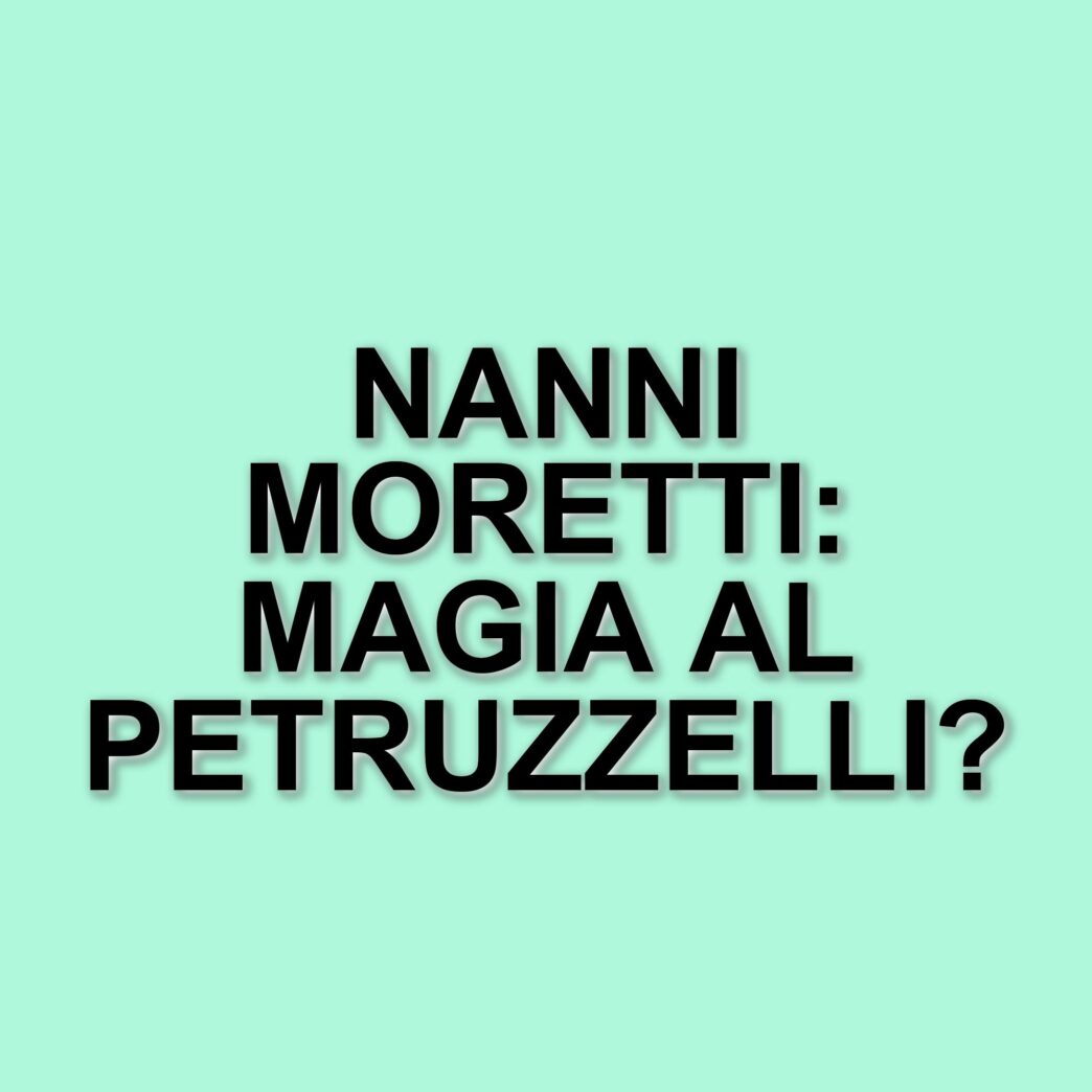 Nanni Moretti si racconta al Festival di Bari: un viaggio tra cinema e aneddoti personali