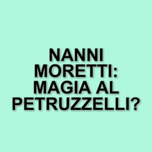 Nanni Moretti si racconta al Festival di Bari: un viaggio tra cinema e aneddoti personali