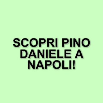 Napoli celebra Pino Daniele con la mostra "Spiritual" al Palazzo Reale fino a luglio 2025