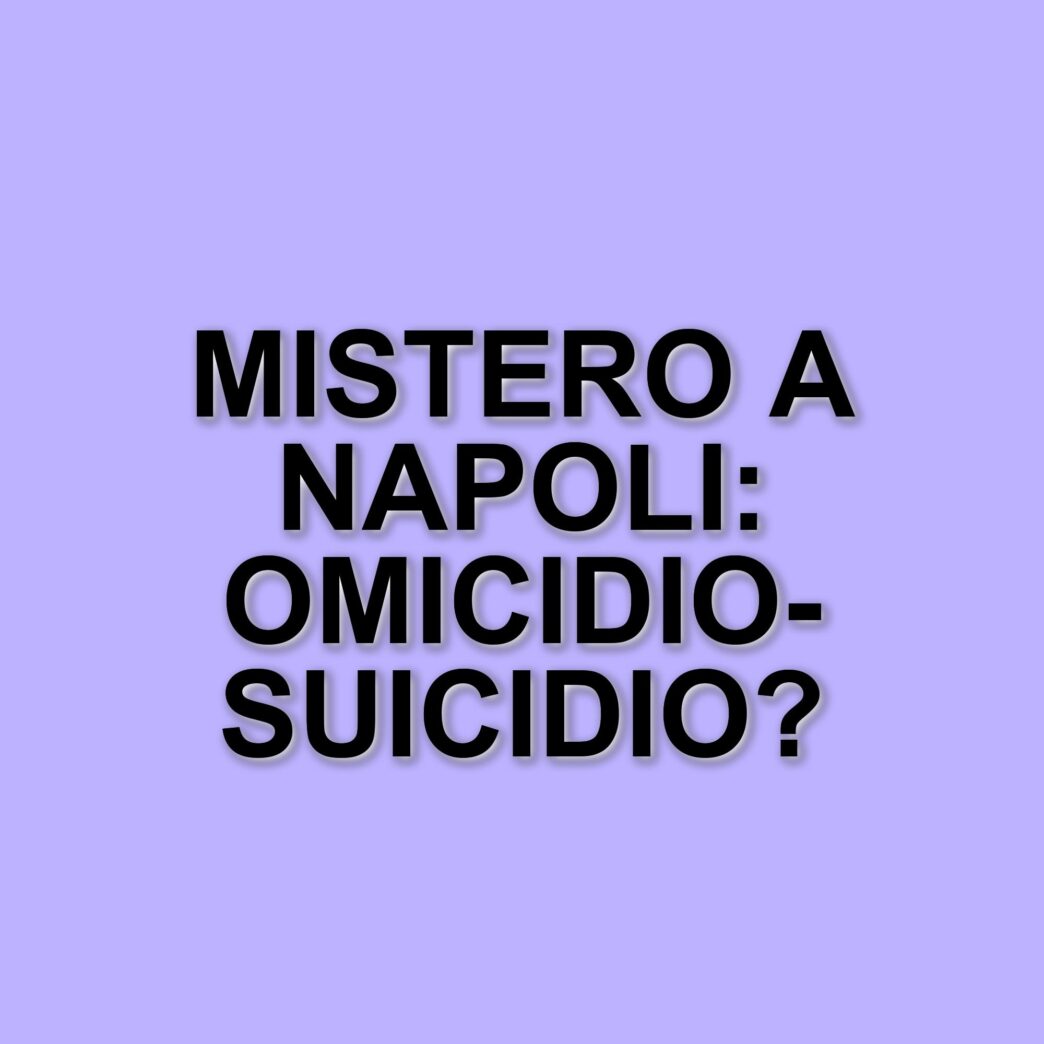 Napoli: coppia di coniugi trovata morta in casa, indagini in corso per omicidio-suicidio