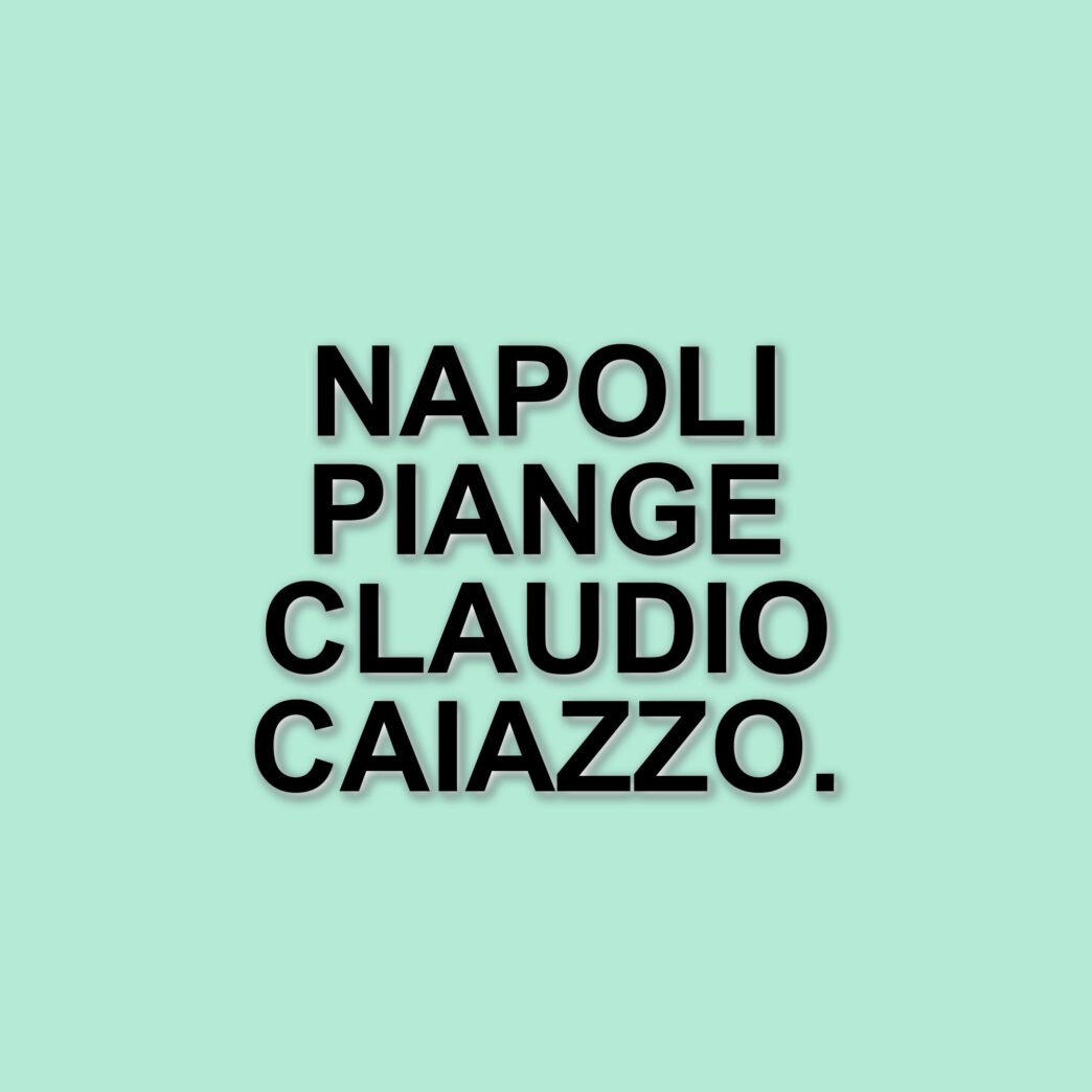 Napoli in lutto per la scomparsa di Claudio Caiazzo, anima di piazza Bellini