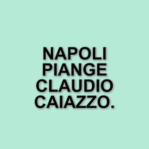 Napoli in lutto per la scomparsa di Claudio Caiazzo, anima di piazza Bellini