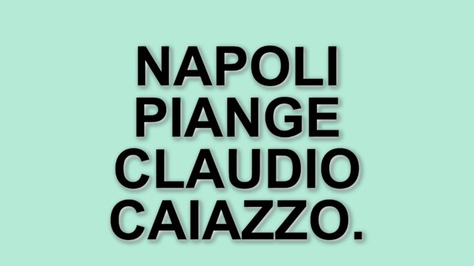 Napoli in lutto per la scomparsa di Claudio Caiazzo, anima di piazza Bellini