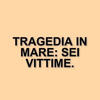 Naufragio al largo di Lampione: sei vittime e dieci superstiti recuperati dalle motovedette
