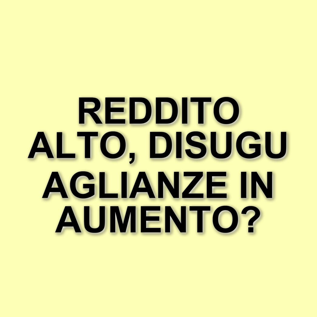 Istat: Il reddito delle famiglie italiane in calo e le disuguaglianze in aumento