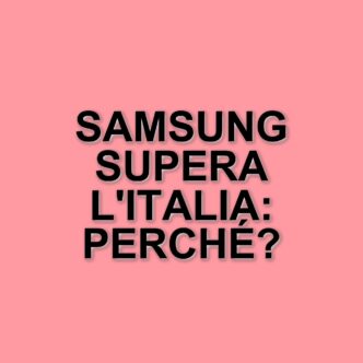 Samsung Guida La Classifica Delle Domande Di Brevetto In Europa, Superando Le Aziende Italiane