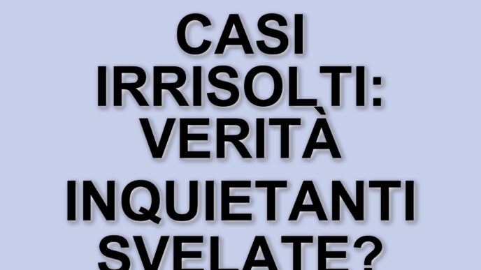 Nuove rivelazioni sui casi irrisolti in Chi l’ha visto? del 26 marzo 2025
