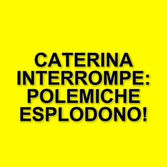 Caterina Balivo al centro delle polemiche: scontro in diretta con Antonella Boralevi a La Volta Buona