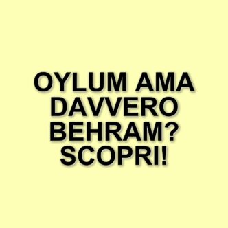 Anticipazioni della soap opera Tradimento: Oylum sceglie Behram e Tolga si allontana