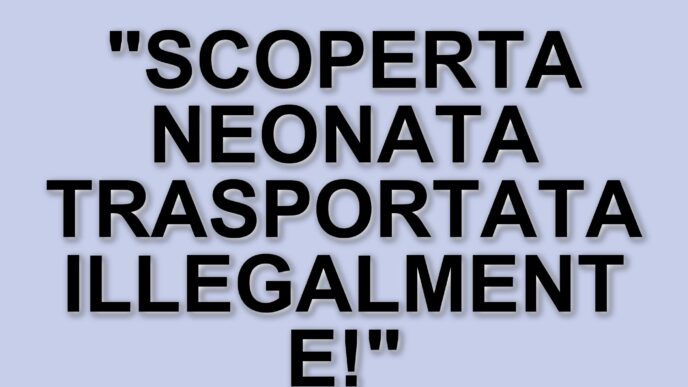 Neonata trasportata illegalmente dal Marocco: arrestati marito e moglie a Torino