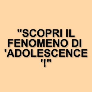 Netflix rivela il successo di "Adolescence": oltre 24 milioni di visualizzazioni in pochi giorni