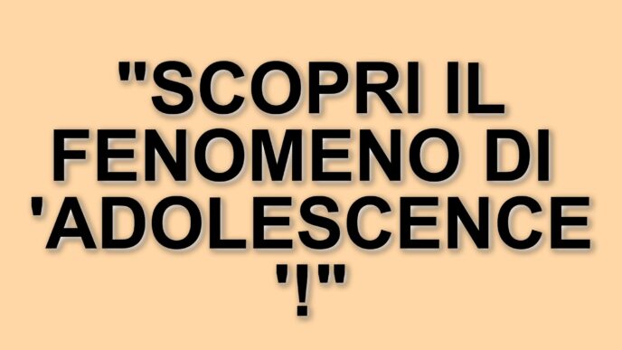 Netflix rivela il successo di "Adolescence": oltre 24 milioni di visualizzazioni in pochi giorni