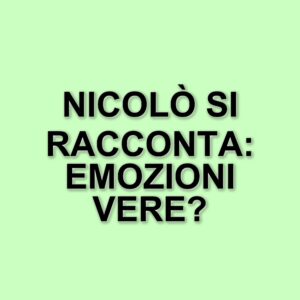 Nicolò Filippucci si confida ad Amici 24: le sue insicurezze e il timore del giudizio