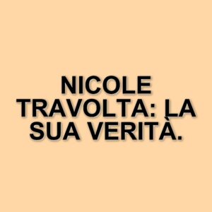 Nicole Travolta: La nipote di John Travolta racconta la sua lotta contro la dipendenza dallo shopping