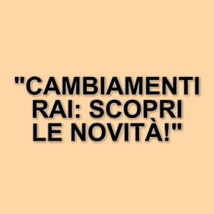 Nomine Rai: il Cda di giovedì segnerà un cambiamento significativo per le testate e le direzioni