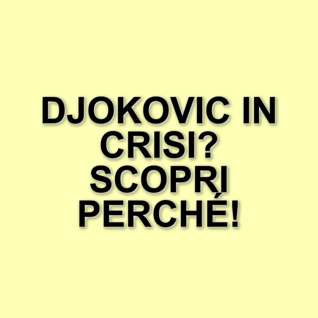 Novak Djokovic affronta una crisi di forma: il tennista serbo in difficoltà durante gli allenamenti a Miami