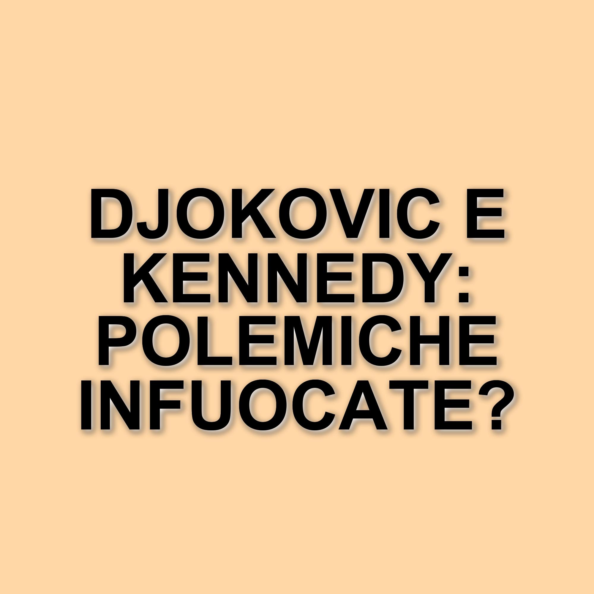 Novak Djokovic e Robert Kennedy Jr. insieme: un incontro che fa discutere