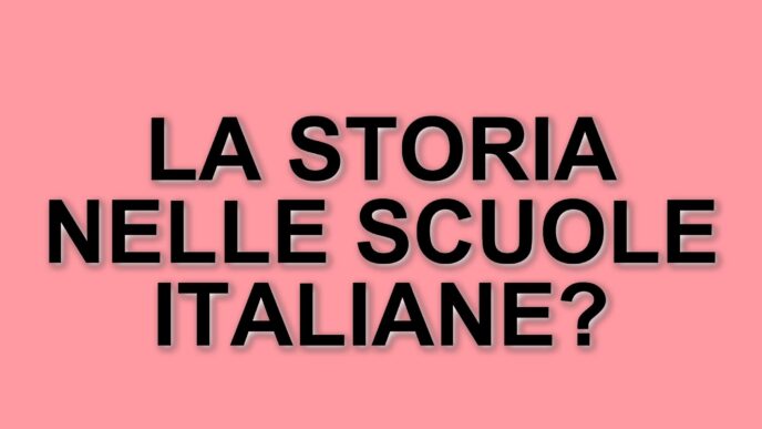 Nuove indicazioni 2025: il dibattito sulla centralità della storia nelle scuole italiane