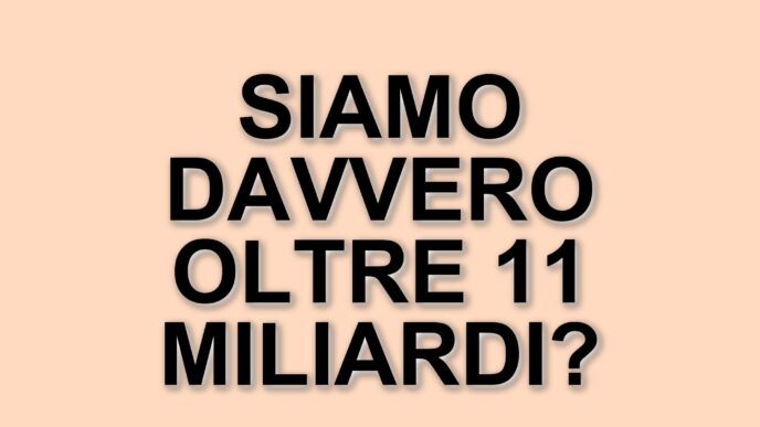 Nuove stime sulla popolazione mondiale: potremmo essere oltre 11 miliardi