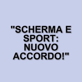 Nuovo accordo tra Istituto per il Credito Sportivo e Federazione Italiana Scherma per la promozione dello sport