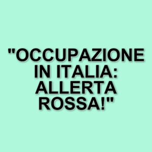 Occupazione in Italia: dati Eurostat rivelano un quadro preoccupante nonostante i progressi