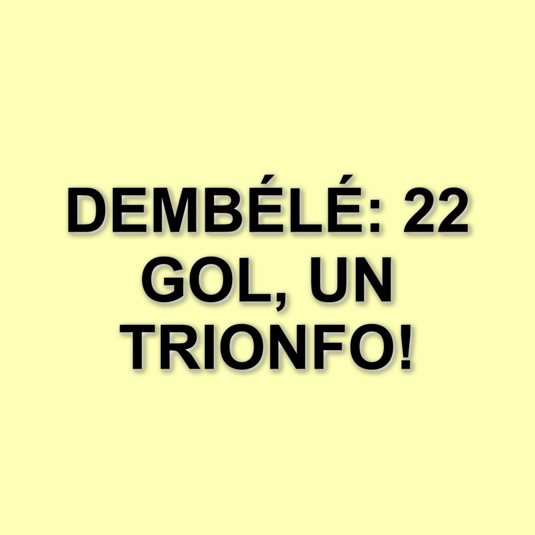 Ousmane Dembélé: Il bomber del PSG brilla con 22 gol e una sfida vinta