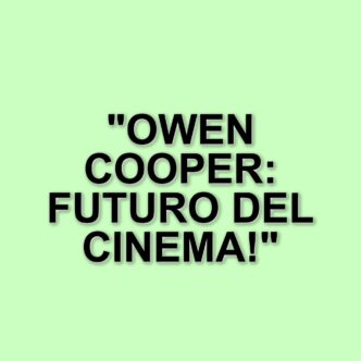 Owen Cooper: il giovane talento di Adolescence e il suo futuro nel mondo del cinema
